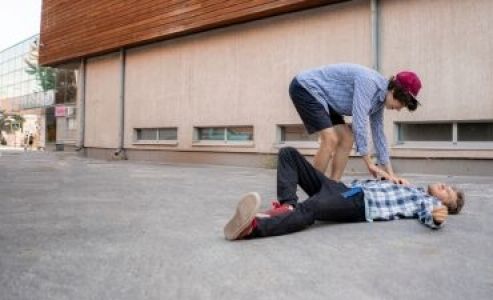First aid if not trained